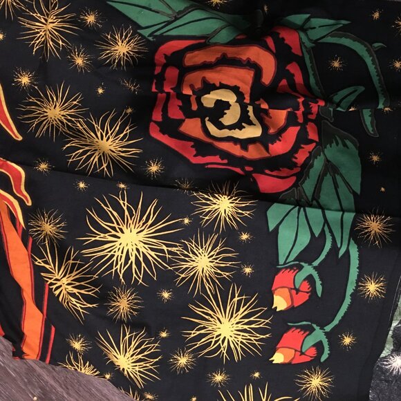 Grateful Dead Black Steal Your Face Tapestry - 60x80  Tap1 - Picture 4 of 5